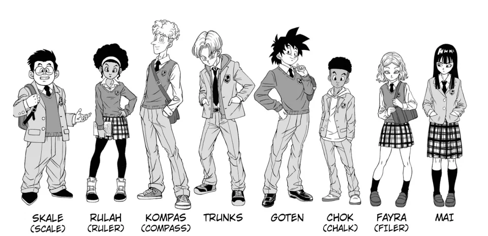 nuovi personaggi dragon ball super